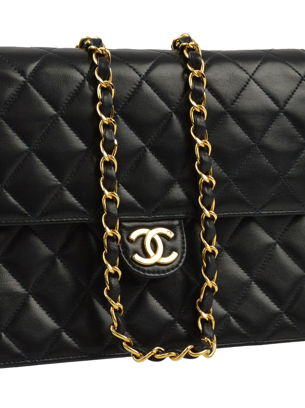 Affordable HOT SALE CHANEL 1998 small Classic Flap shoulder bag Women