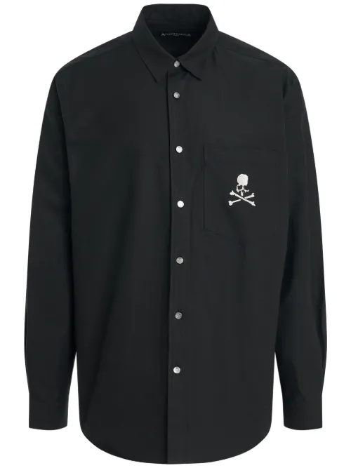 Chemise en coton à broderies - Mastermind World - Modalova
