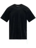 Mastermind World jacquard crew-neck T-shirt - Black