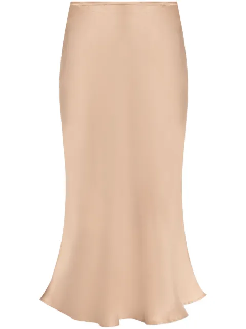 Blumarine bias-cut silk shirt