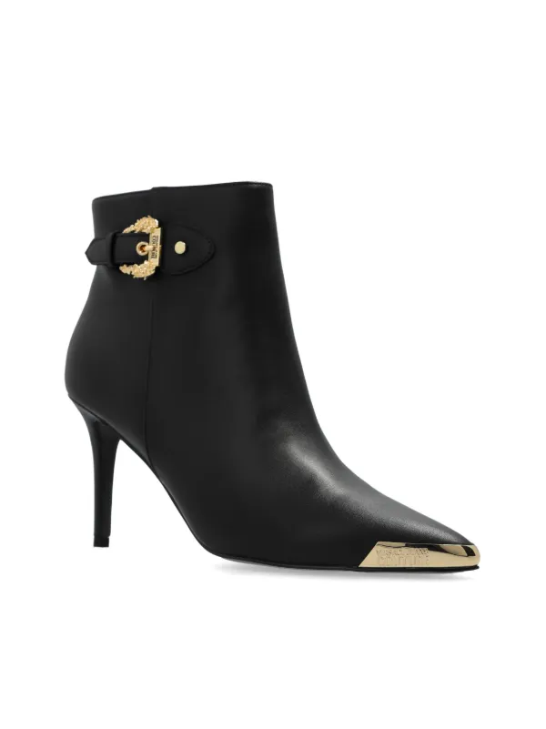 Versace Jeans Couture 90mm Scarlett Ankle Boots | Black
