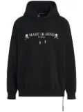 Mastermind World printed cotton hoodie - Black