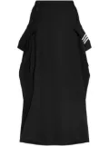 Y-3 refined recycled-polyester skirt - Black