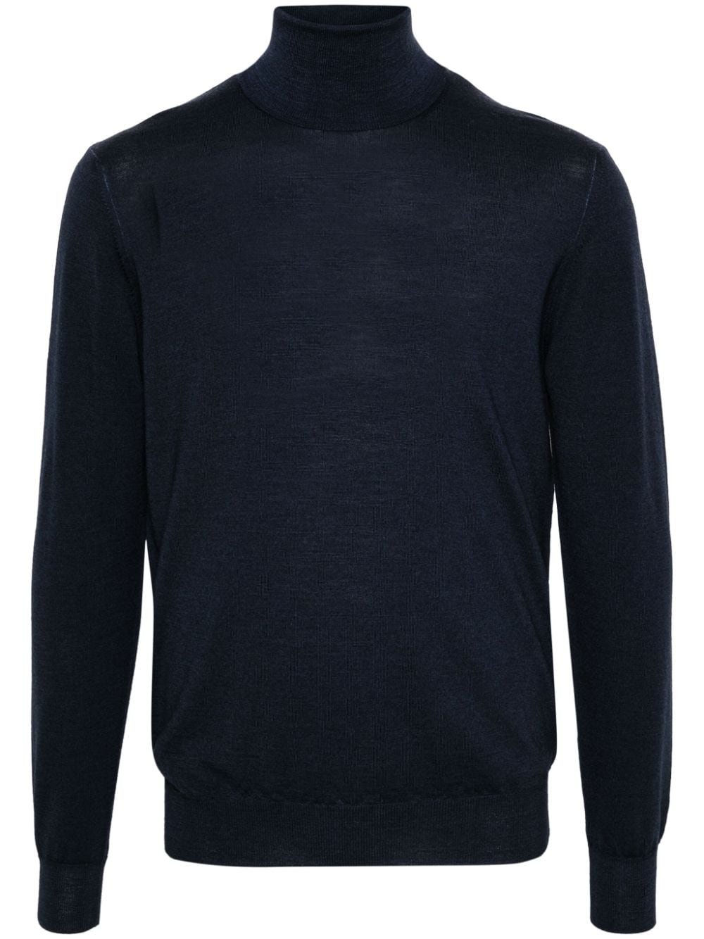 Shop Altea Virgin-wool Sweater In Blue