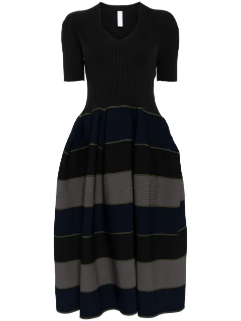 CFCL pottery stand-up collar dress