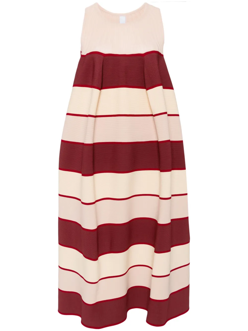 CFCL Pottery Bust flared jurk Beige
