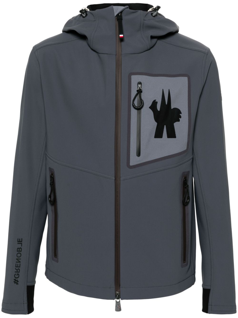 Shop Moncler Cormet Jacket In Grey