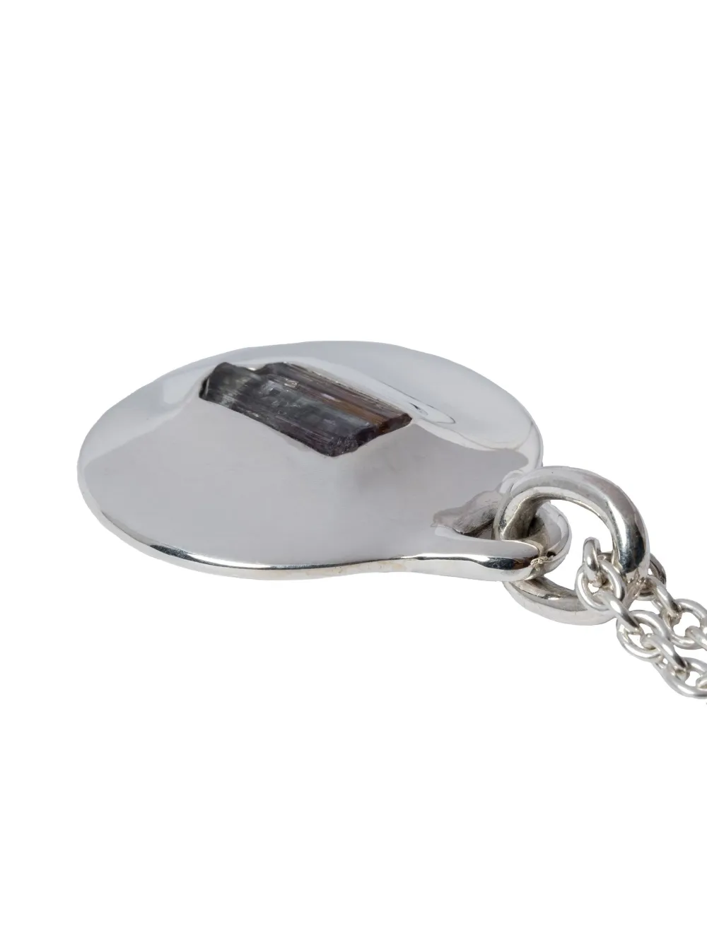 PARTS OF FOUR DISK PENDANT NECKLACE 
