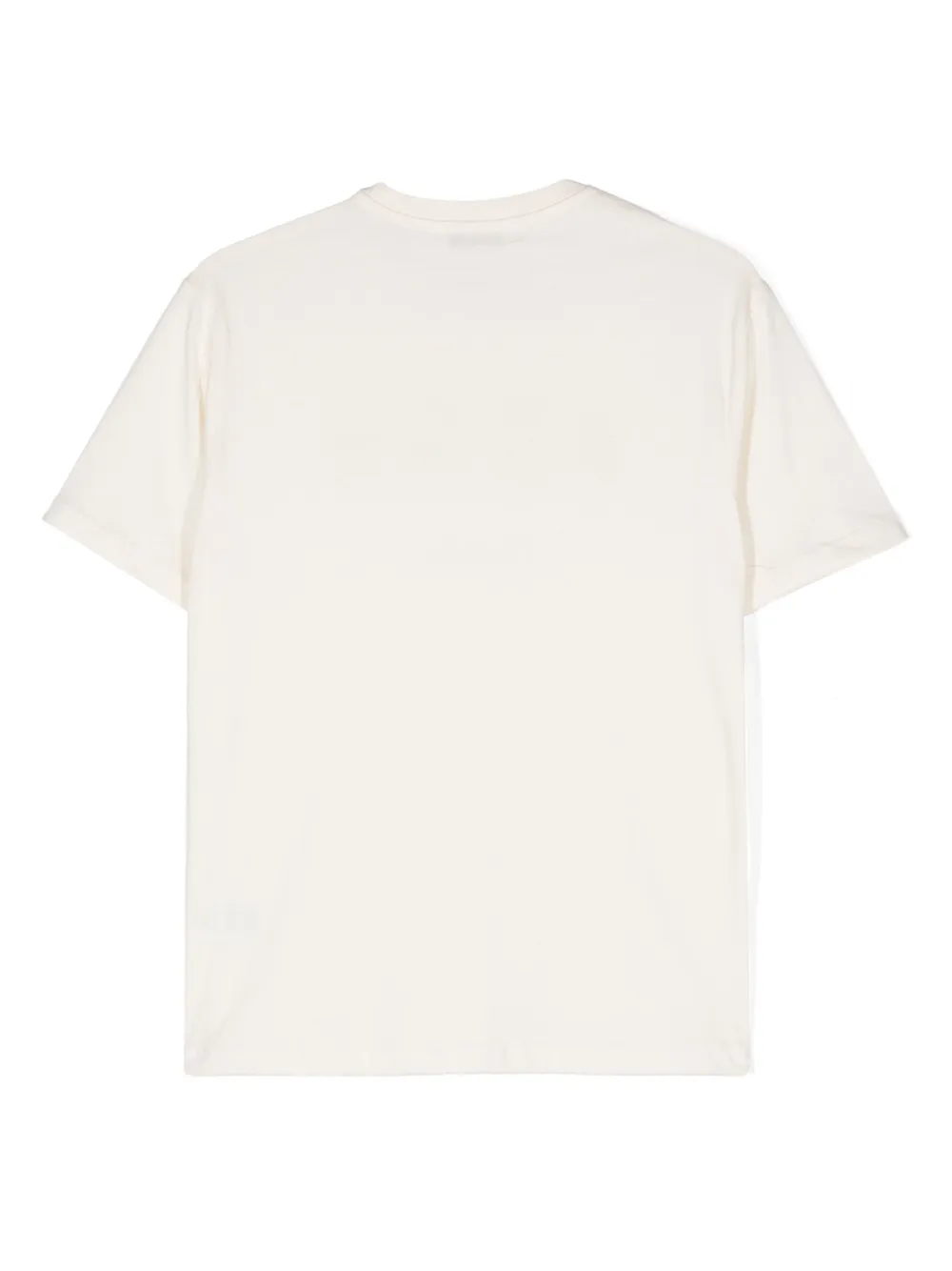 MSGM Kids T-shirt met logoprint - Beige