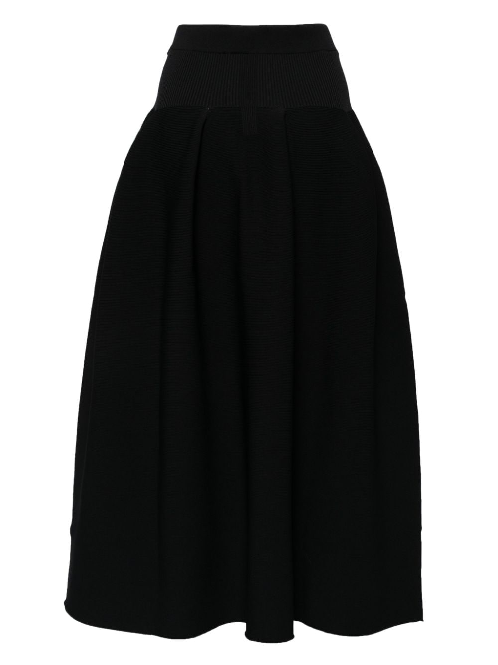 Shop Cfcl Pottery Skirt In Black