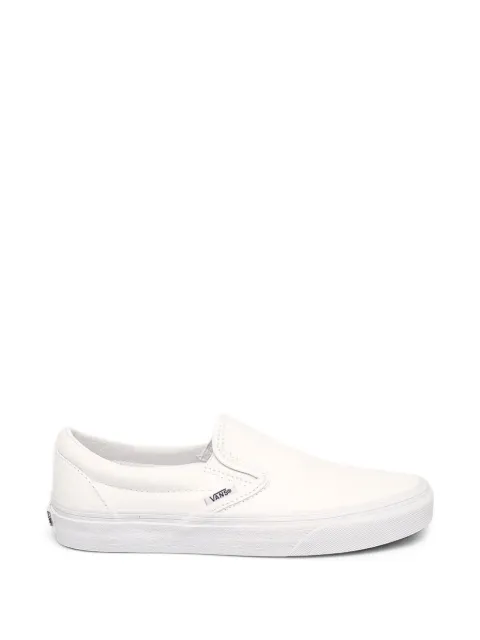 Vans logo-patch slip-on sneakers