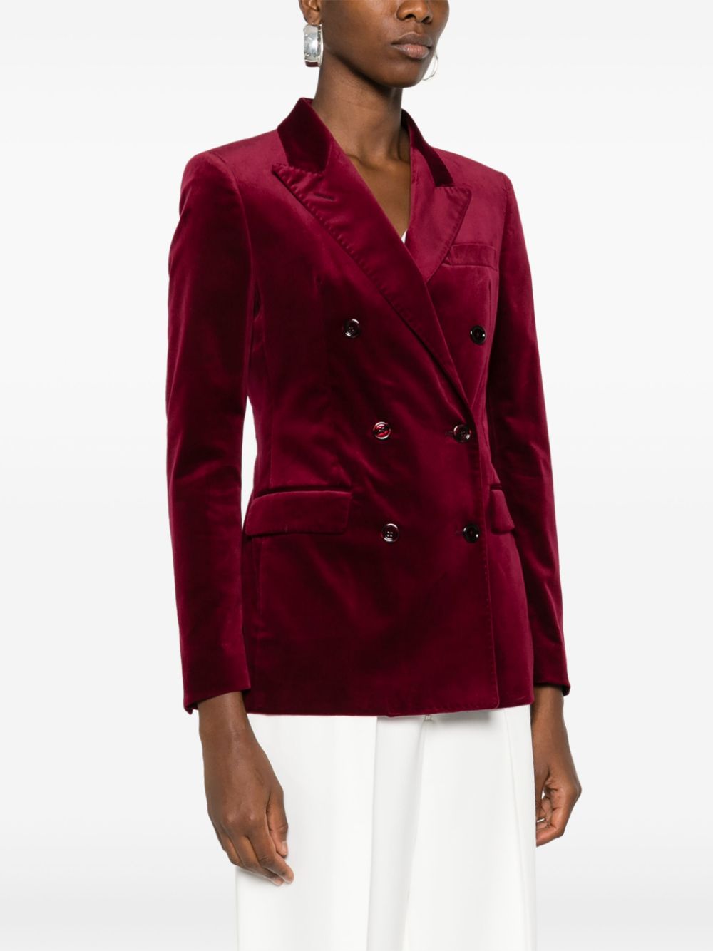 Tagliatore velvet blazer Women