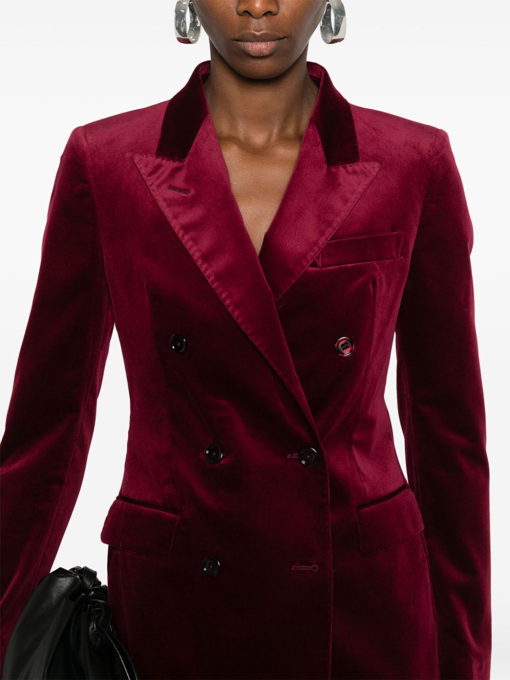 Tagliatore velvet blazer Women