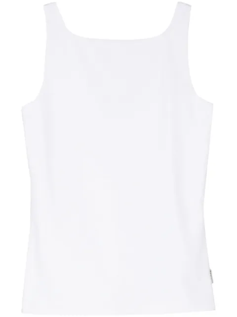 REMAIN logo-tag tank top