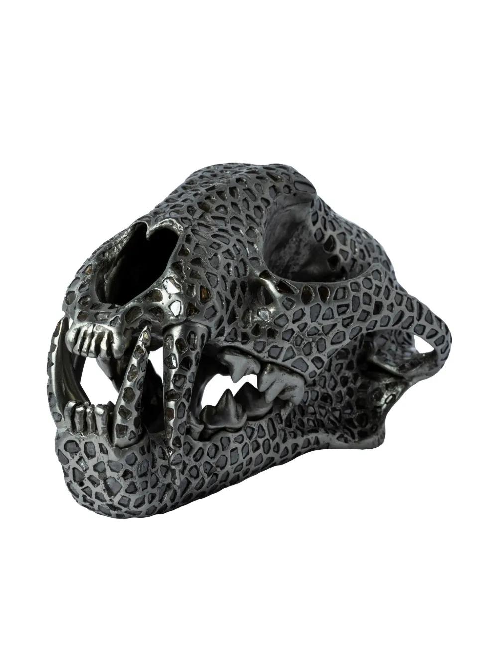 Parts of Four pièce maîtresse Leopard Skull - Argent