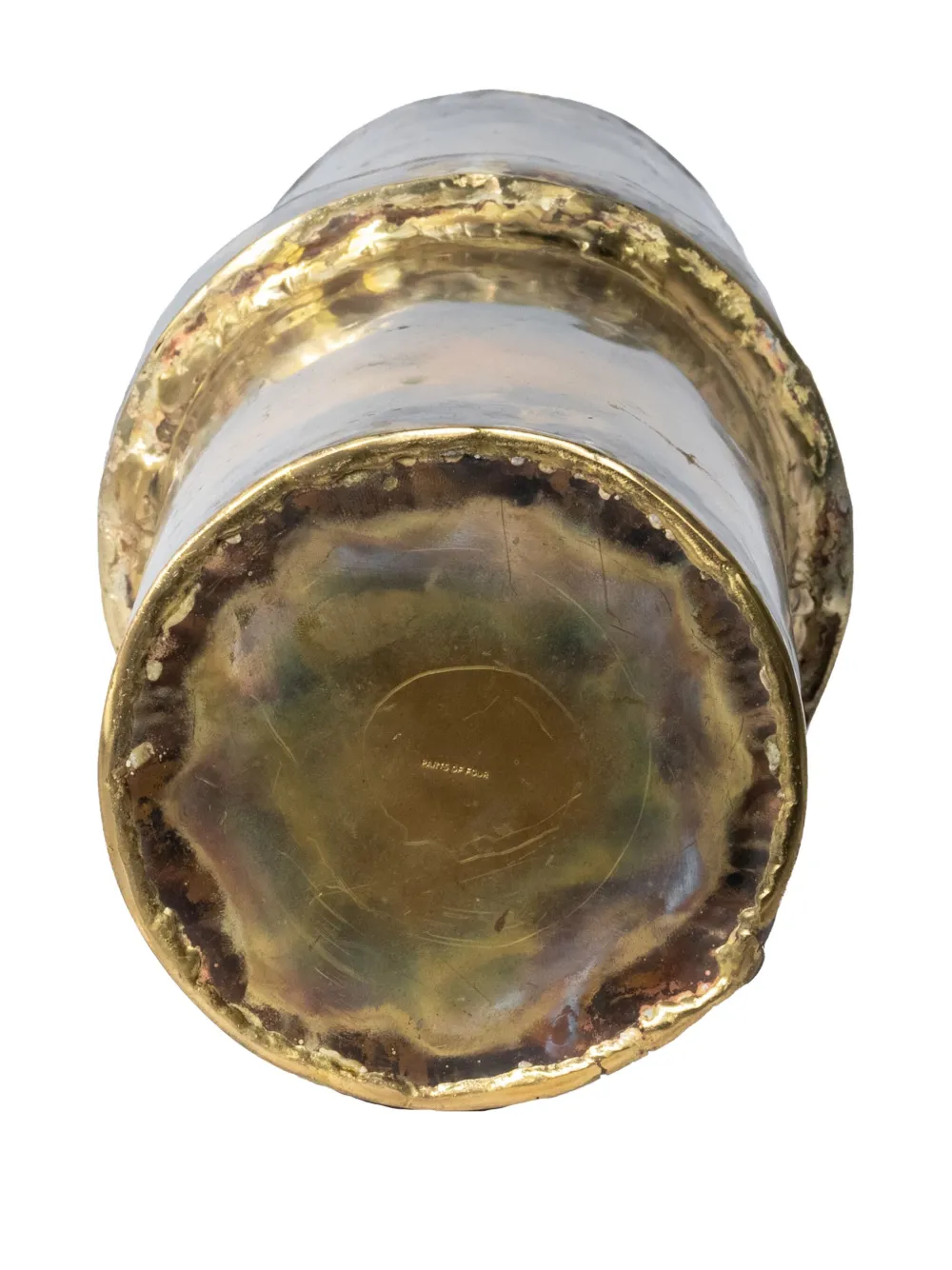 Parts Of Four Rod Vase In Gold