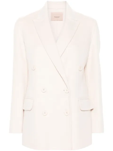 TWINSET blazer con doble botonadura