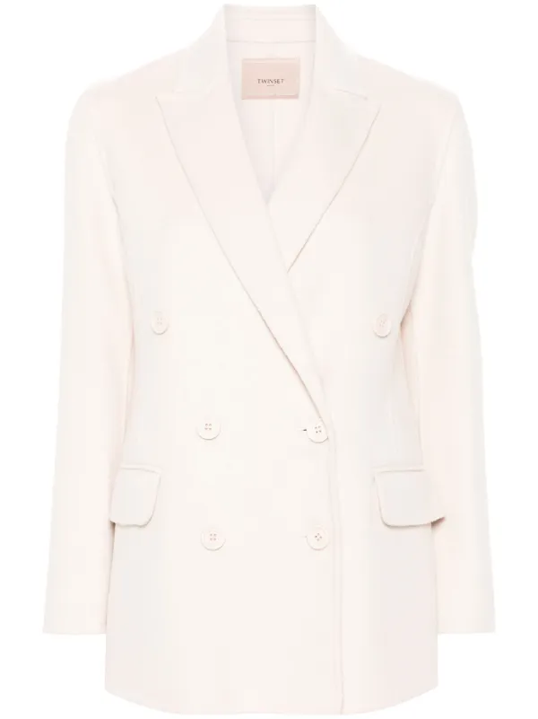 TWINSET double-breasted Blazer Pink FARFETCH UZ