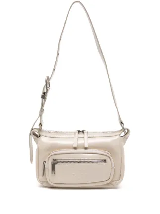 [Margesherwood] ☆ / HOBO SHOULDER / off white glossy plain MARGESHERWOOD bags. Ferent Bags
