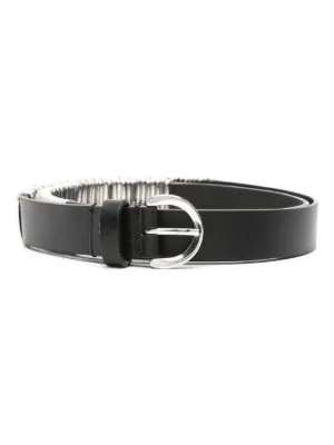 DSQUARED2 スタッズトリム レザーベルト | ブラック | FARFETCH JP