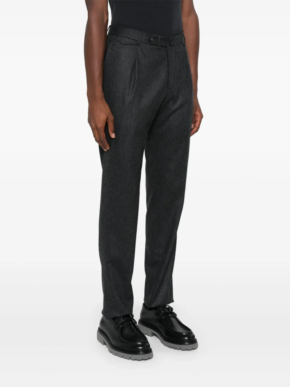 Tagliatore Wollen broek Grijs