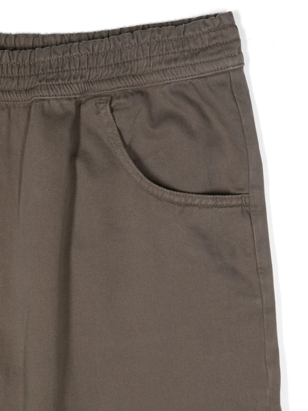 Emporio Armani Kids Broek met logoplakkaat Groen
