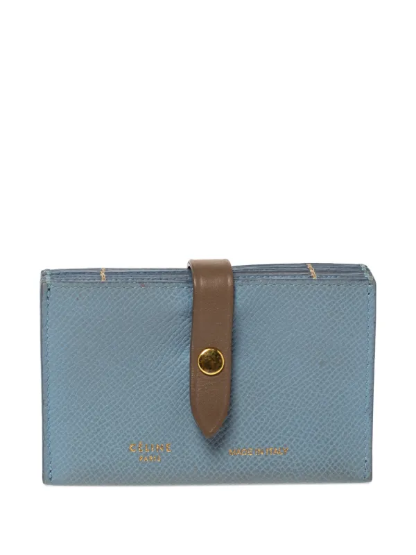 Celine Pre-Owned レザー 財布 | ブルー | FARFETCH JP