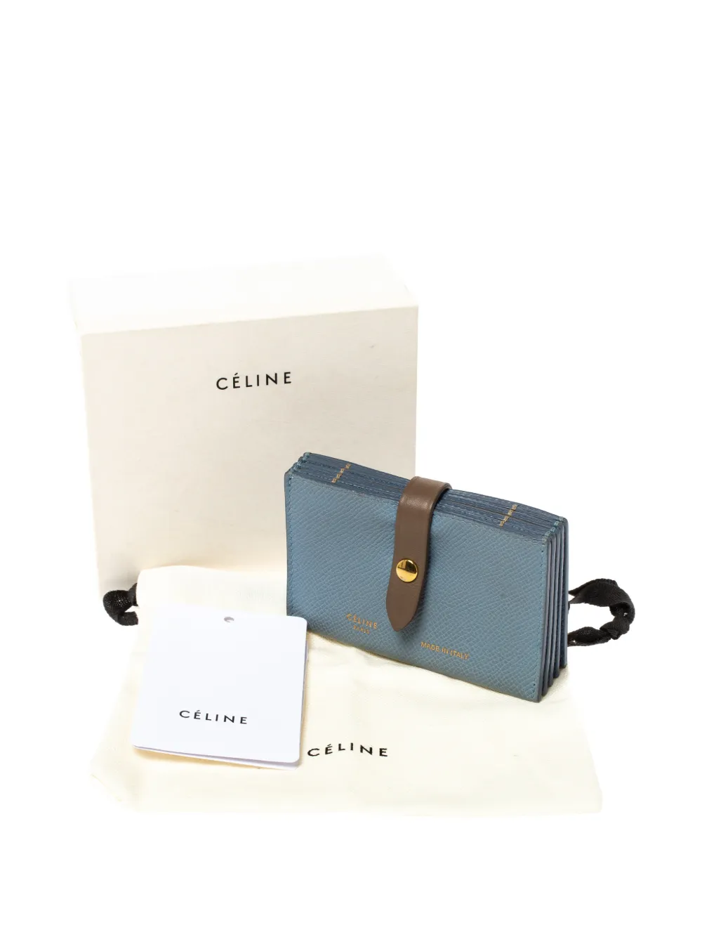 Celine Pre-Owned レザー 財布 | ブルー | FARFETCH JP