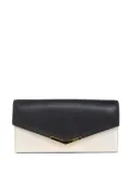 FENDI envelope leather wallet - White