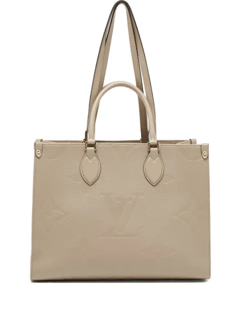 Louis Vuitton Pre-Owned OnTheGo MM Monogram Empreinte leather tote bag