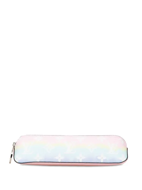 Louis Vuitton Pre-Owned lapicera Monogram Giant Escale Elizabeth Pencil Case 2020