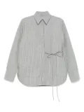 Jil Sander checked shirt - Grey