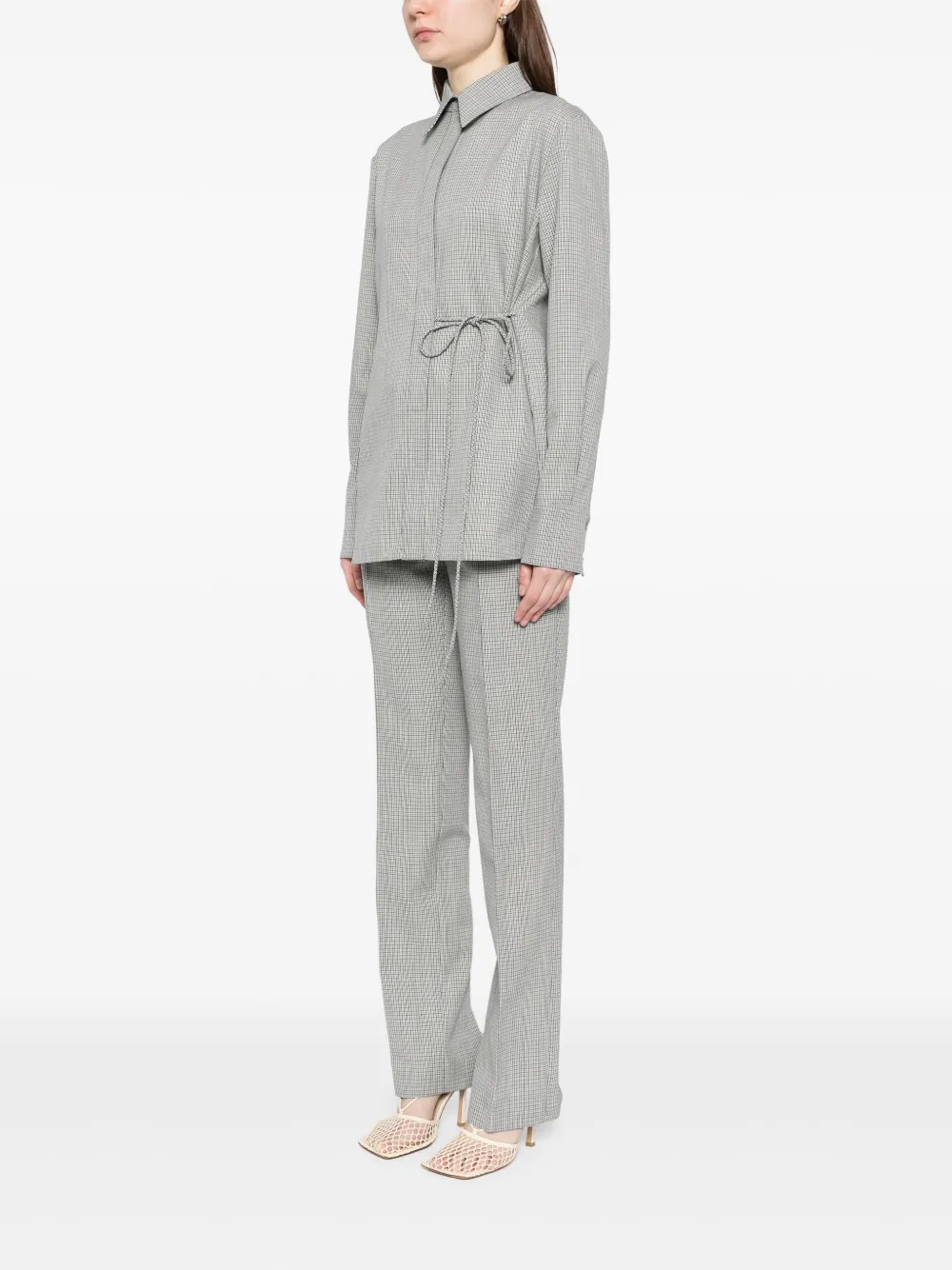 JIL SANDER CHECKED SHIRT