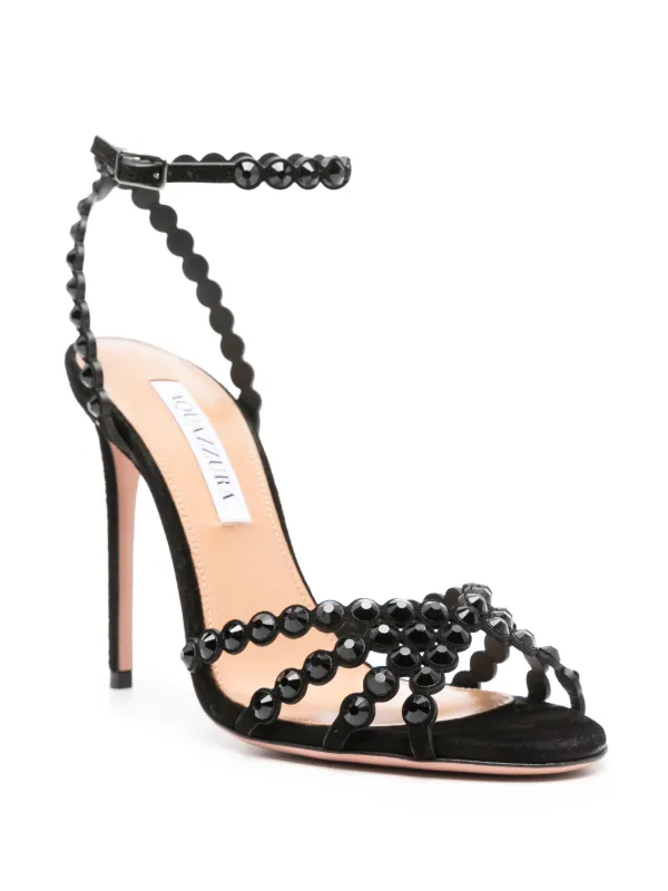 Alex Sandal 105 BLACK Aquazzura@ Official