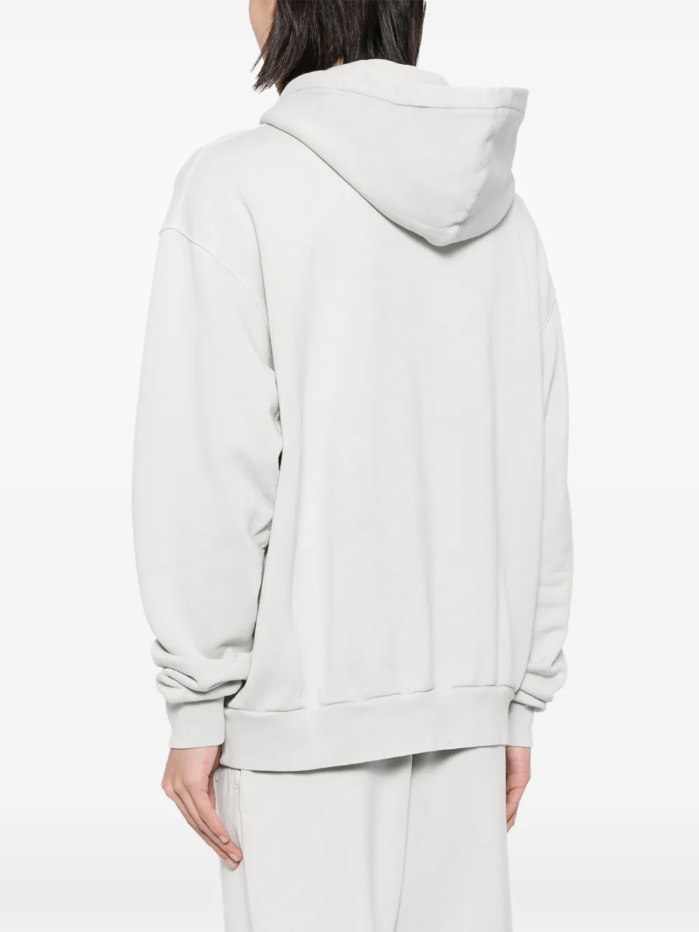 Moschino Hoodie met logopatch Grijs