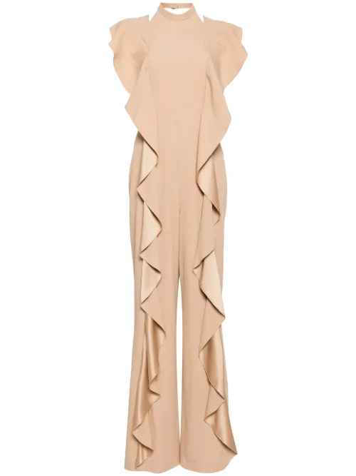 Combinaison à design drapé - Alberta Ferretti - Modalova