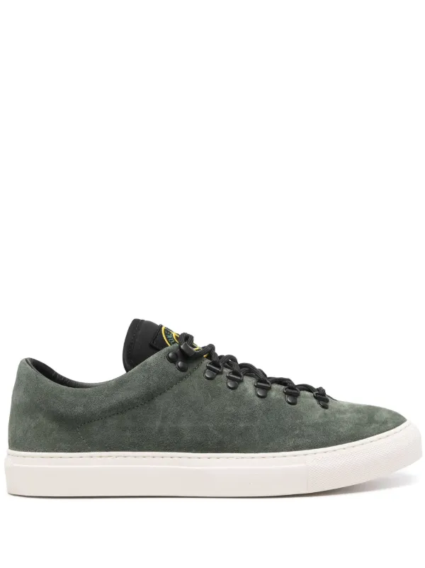 Stone Island コンパスモチーフ スニーカー | グリーン | FARFETCH JP