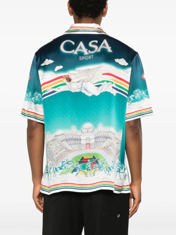 Casablanca La Deesse Du Stade トップTシャツ
