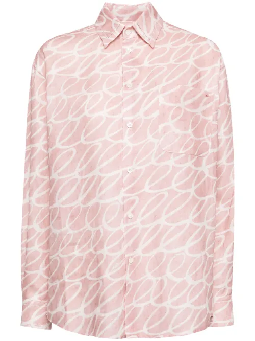 Chemise à imprimé Landscapes - Marni - Modalova