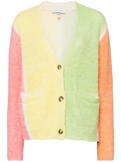 Mira Mikati cárdigan con diseño color block