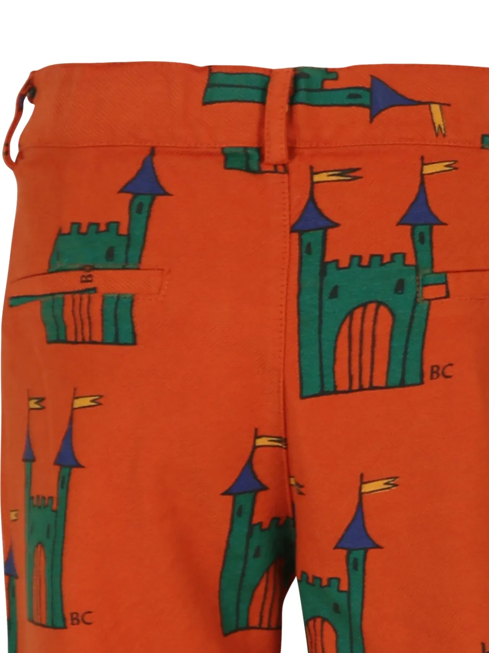 Bobo Choses Katoenen jeans met grafische print Rood