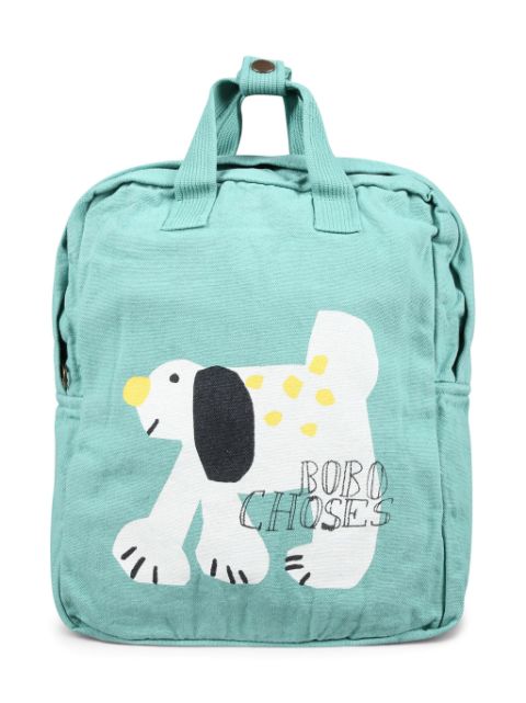 Bobo Choses dog-print backpack