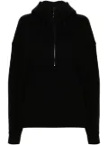 Saint Laurent half-zip hoodie - Black