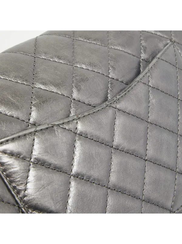 CHANEL Pre-Owned 2.55 Reissue Shoulder Bag | Grey | FARFETCH