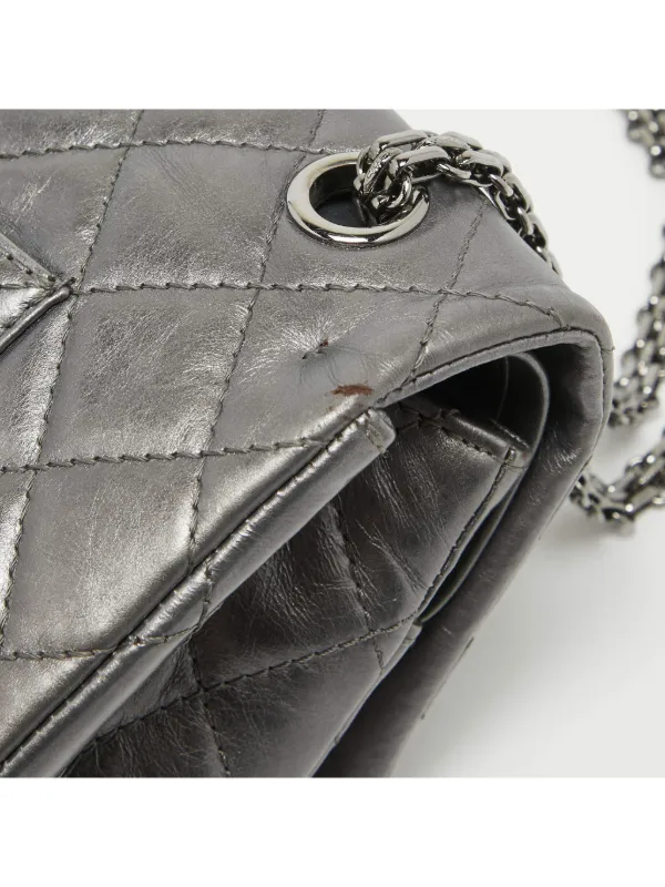CHANEL Pre-Owned 2.55 リイシュー ショルダーバッグ | グレー