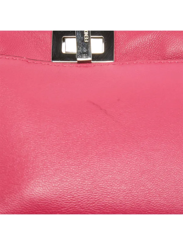 Fendi Pre-Owned 2015 Micro Peekaboo two-way Bag | Pink | FARFETCH