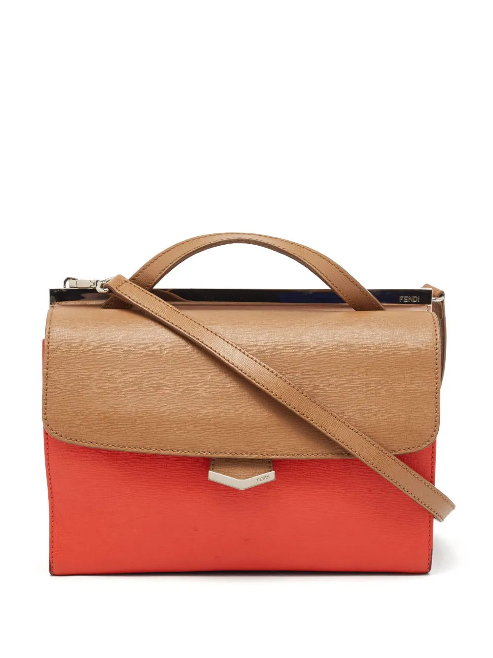 FENDI Petit Sac Demi Jour 2014 Marron FARFETCH FR
