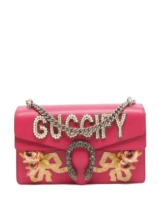 Gucci Pre-Owned ディオニュソス グッチファイ ショルダーバッグ S 