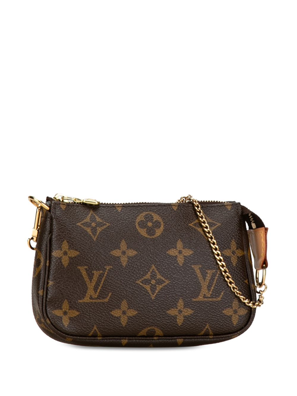 Louis Vuitton Pre Owned 2007 Monogram Mini Pochette Accessoires Handbag Brown FARFETCH SG