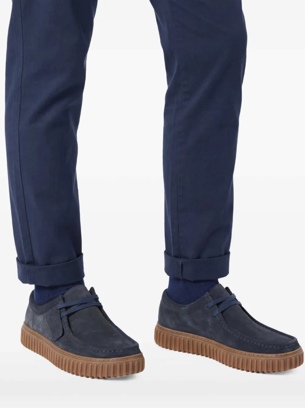 Clarks Torhill Lo Derby schoenen Blauw
